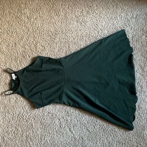 Forest Green Emerald Sundae Dress